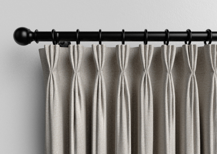 Carina, Stone - Made to Measure Curtains - Image 11